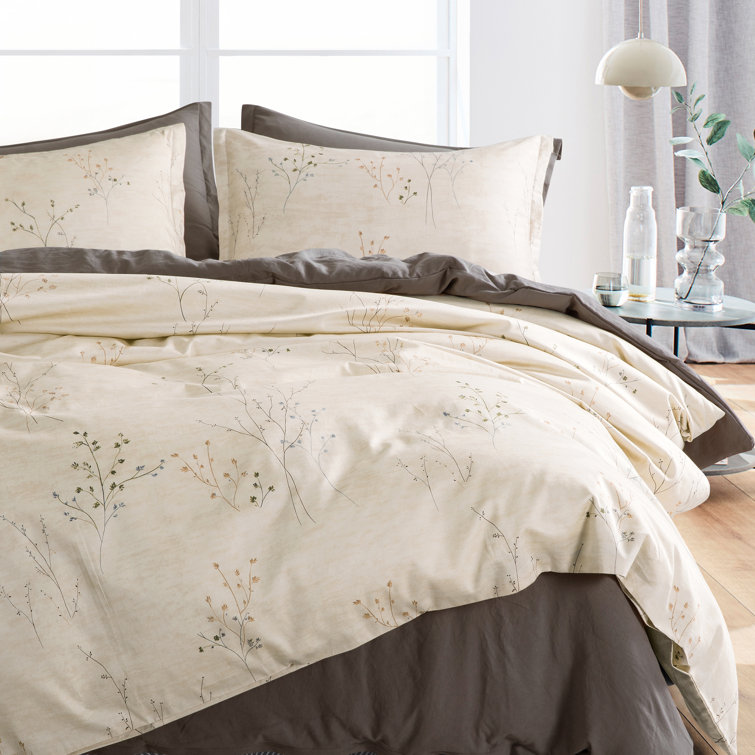 Ophelia & Co. Batchelder Multi Pima Cotton 400 TC Duvet Cover Set